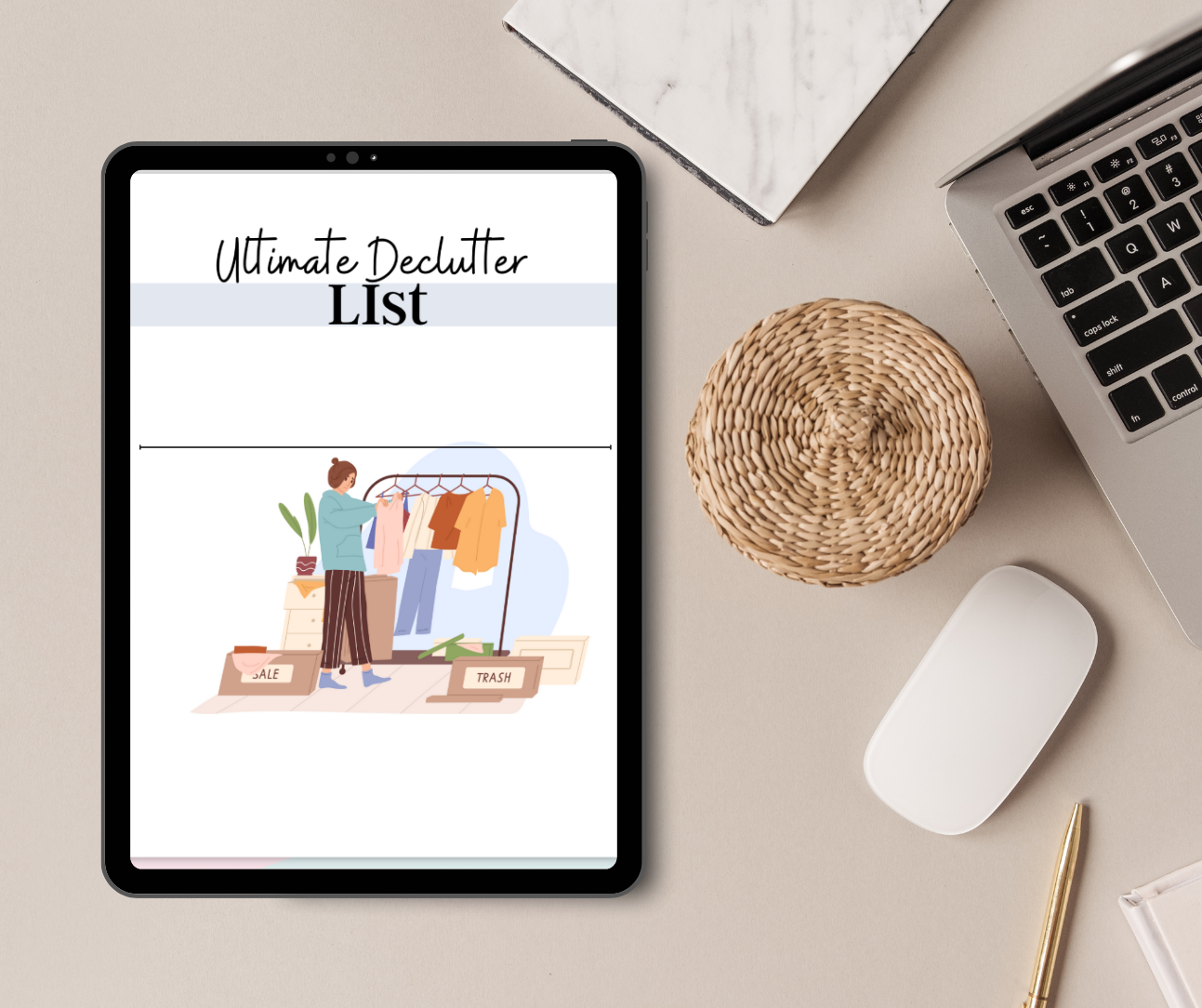 Pre-Filled Ultimate Declutter List