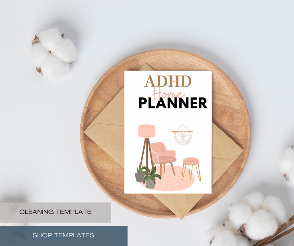 ADHD-Friendly Pre-Filled Cleaning Checklist for Stress-Free Organization