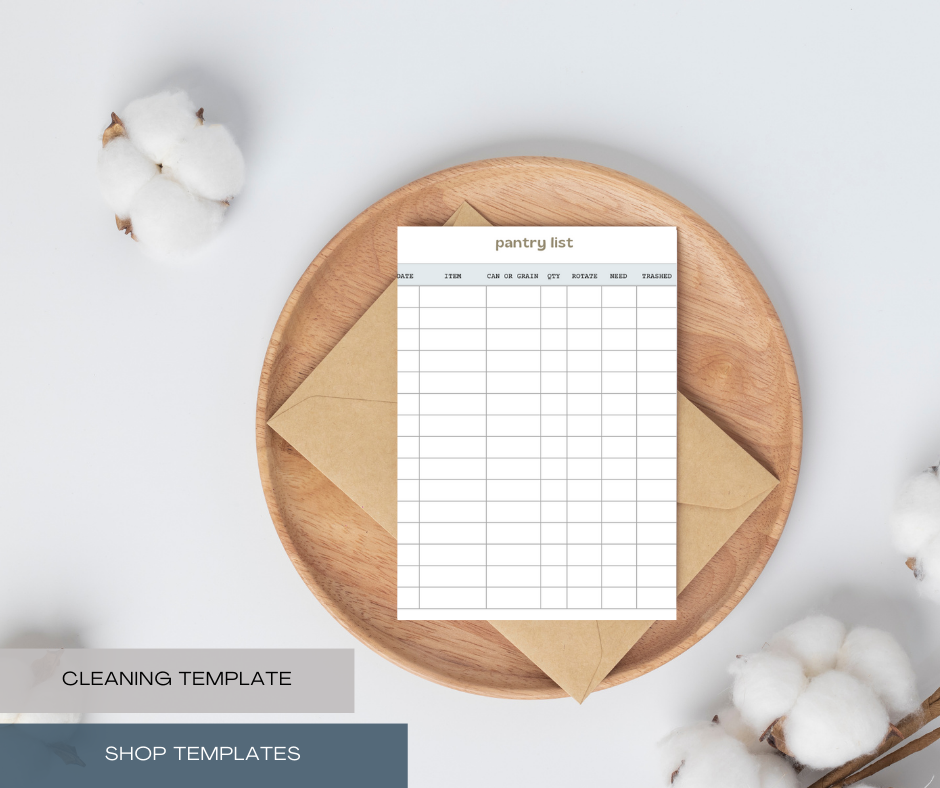 Free pantry organizing