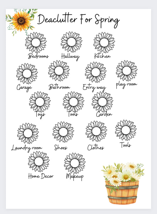Declutter For Spring Freebie