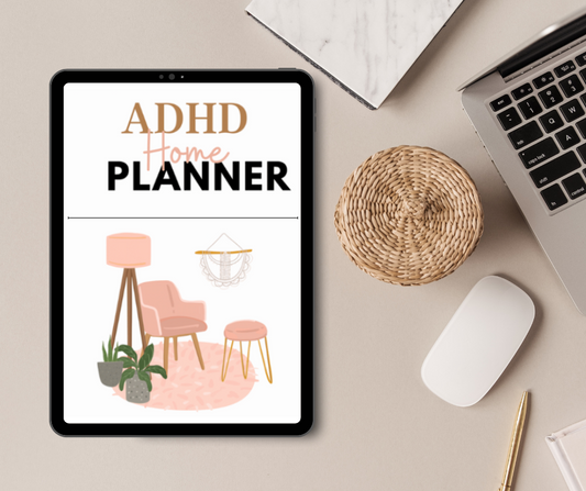 ADHD-Friendly Pre-Filled Cleaning Checklist for Stress-Free Organization