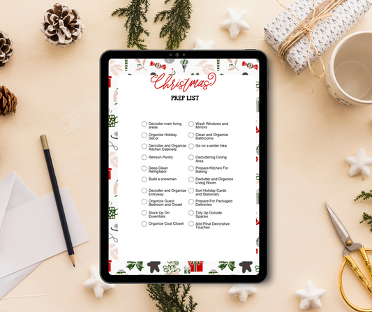 Holiday Home Prep Checklist: 20 Must-Do Tasks for an Organized and Festive Home