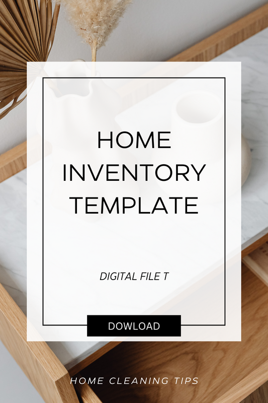 Free Home Inventory List  Printable